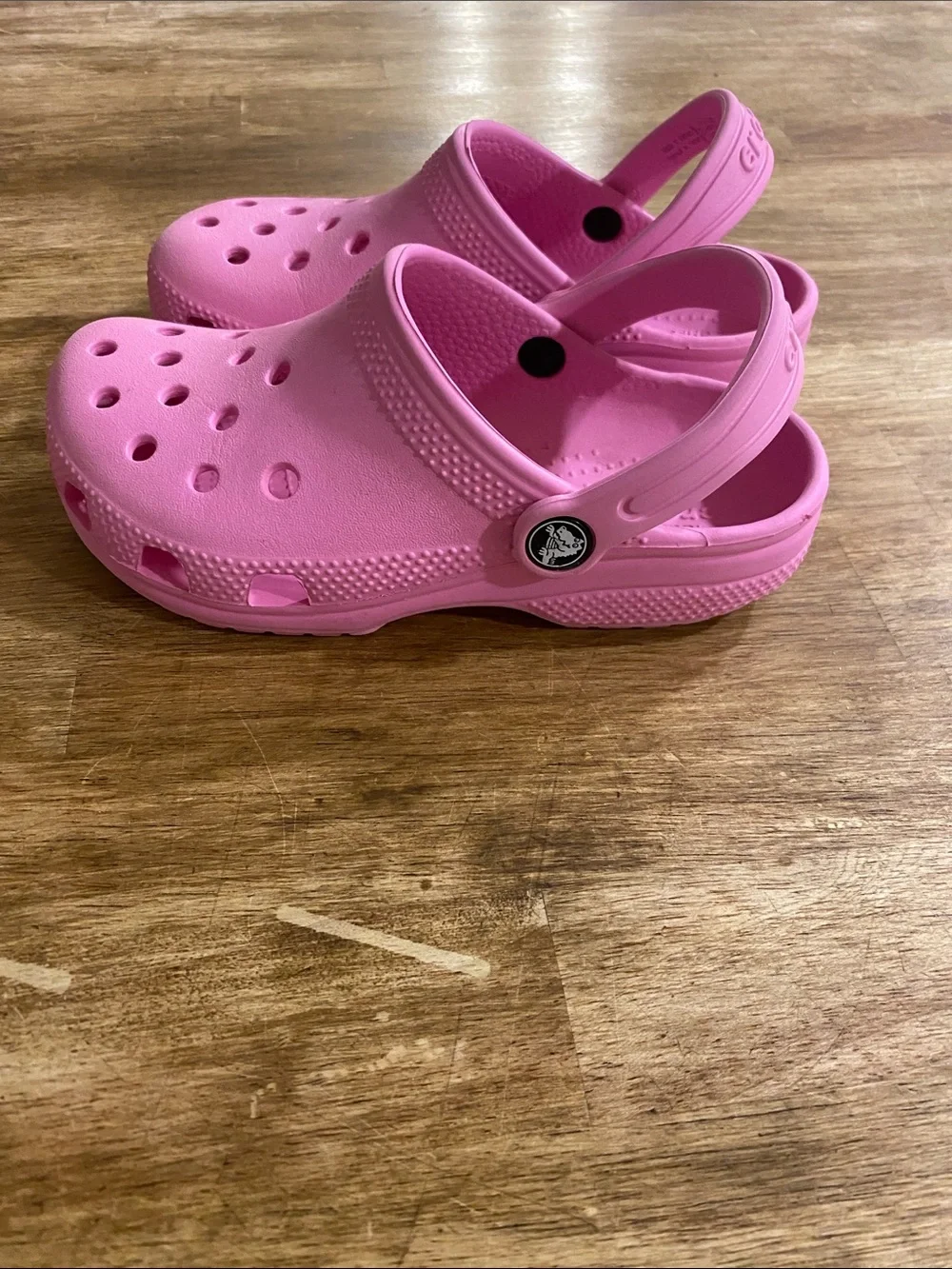 CROCS Kids' Pink Classic Clogs